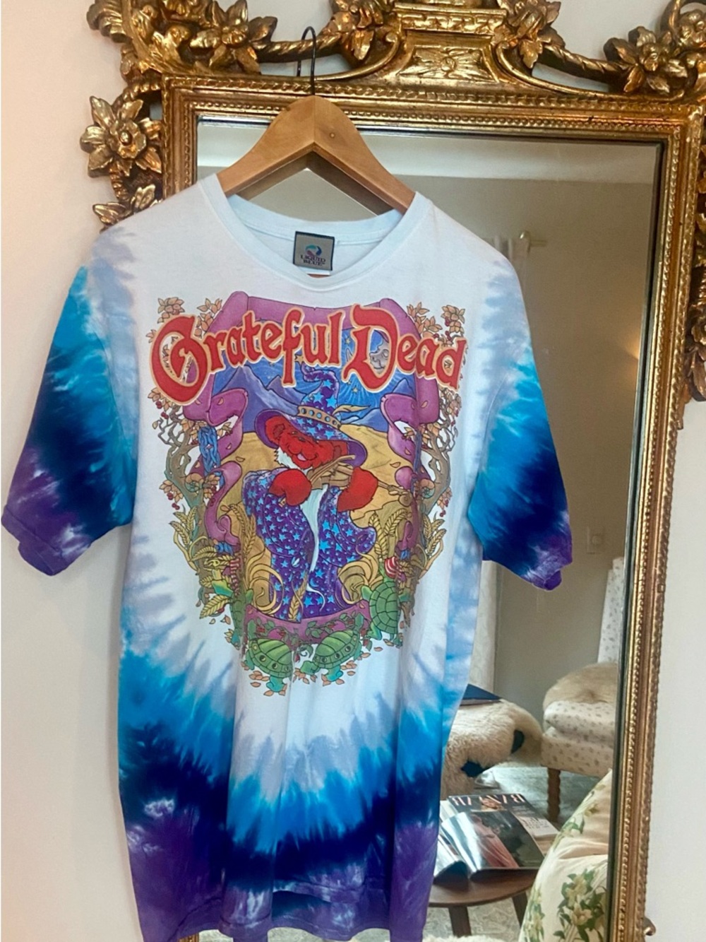 Grateful Dead Shirt
Terrapin Moon
Wizard Bear Tie Dye